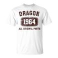 ビンテージドラゴン 1964年生まれの龍 Tシャツ