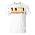 ビール 酒 面白いtシャツ No Beer No Life 飲み おもしろ 飲み会 のんべえ メンズ ネタ 服 長袖tシャツ Tシャツ