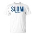 フィンランド スオミ ホッケー アンティーク調 ヴィンテージ レトロ Tシャツ