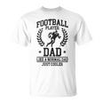 フットボール選手 お父さんみたいな 普通のお父さん ただクーラー Tシャツ