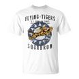 フライングタイガーの第二次世界大戦 インシグニア ビンテージ 第二次世界大戦 航空隊 Tシャツ
