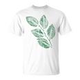 ブナの葉 植物 自然と森林 木のグラフィックス Tシャツ