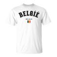 ベルギー ベルギー ベルギー国旗 愛国的 国家的お土産 Tシャツ