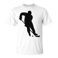ホッケー選手 Tシャツ