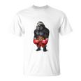 ボクシング チャンピオン ゴリラ ボクサーファイター Tシャツ