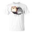 ボンレス犬とボンレス猫 参上 Tシャツ