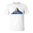 マッターホルン山 ツェルマット ハイキング スイス ギフト 長袖tシャツ Tシャツ