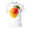 マンゴーフルーツモチーフアートマンゴー Tシャツ