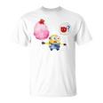 ミニオン Water Colorcotton Candy Bob Tシャツ