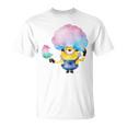 ミニオン Water Colorcotton Candytuart Tシャツ