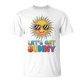 モチベーション輝くレッツゲットサニー活気 Tシャツ