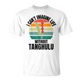 レトロタングル「Tanghuluなしでは人生は想像できない」 Tシャツ