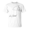 乗馬用シャツ フランス語の言葉 Le Cheval Tシャツ