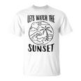 夕日を眺めてみよう Tシャツ