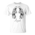 天使 背中には天使の羽 Tシャツ