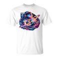 宇宙飛行士 惑星 科学 メンズ 宇宙 アート 宇宙飛行士 長袖tシャツ Tシャツ