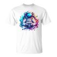 宇宙飛行士宇宙ギフト 科学ギフト 面白い宇宙ゲーマー Tシャツ