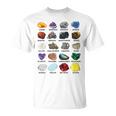 岩石・鉱物の種類 宝石学・地質学 教育 Tシャツ