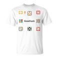 幸運を Good Luck！ロゴ アイコン 3 Tシャツ