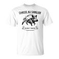 情熱と伝統の猪狩猟 Tシャツ