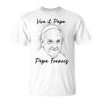 教皇フランシスコ クリスチャン カトリック ビバ イル パパ 教皇 フランシスコ Tシャツ
