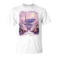 東京 日本 桜 夜景 お土産 Tシャツ
