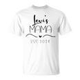 母の日 リーバイス Mama Est 2024 かわいい シンプル ミニマル Tシャツ