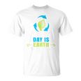 毎日のハッピーアースデイtシャツはアースデイのリサイクルです Tシャツ