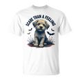 気持ちより怖い愛らしい子犬 Tシャツ