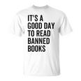 禁止された本を読むのに良い日だ面白いヴィンテージ Tシャツ