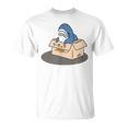箱入りサメ Tシャツ