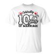 結婚10周年記念マッチング・ギフト Tシャツ