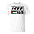 自由ガザ パレスチナ パレスチナ 国旗 自由パレスチナ ガザ Tシャツ