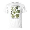 葉 フィロデンドロン サトイモ 植物 恋人 ギフト アンスリウム Tシャツ