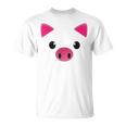 豚の顔 ハロウィン ティーカップ 豚 コスチューム ギフト Tシャツ