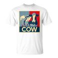 面白い 牛 牧場 動物 男性 面白い ギフト 子供 農業 農場 Tシャツ