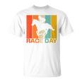 面白い 競馬 ビンテージ レースデー Ky ダービー 馬 ジョッキー Tシャツ