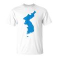 韓国統一旗、韓国統一地図 Tシャツ