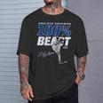 100 Beast Aroldis Chapman Texas Mlbpa Tシャツ 彼への贈り物