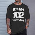 102歳の誕生日。It's My 102歳の誕生日 102歳の誕生日 Tシャツ 彼への贈り物