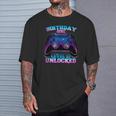 13 Años De Edad Impresionanteideo Gamer Chica 13 Cumpleaños Chica Camiseta unisex Regalos para él