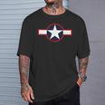 1943年アメリカ空軍ラウンド。 Tシャツ 彼への贈り物