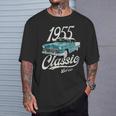 1955 シボレーベルエアブルー Tシャツ 彼への贈り物
