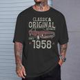 1958年生まれ クラシックカー 67歳の誕生日 Tシャツ 彼への贈り物