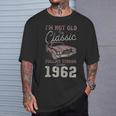 1962 マッスルカー 63歳の誕生日 クラシックカー Tシャツ 彼への贈り物