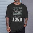 1968年クラシックカー生誕57周年 Tシャツ 彼への贈り物
