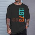 1973年4月1973年 レトロ 1973 ヴィンテージ 1973 Tシャツ 彼への贈り物