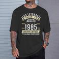 40 Años Cumpleaños Hombre Las Leyendas Nacen En Agosto 1985 Camiseta unisex Regalos para él