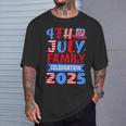 4Th Of July 2025 Family Celebration Matching Group T-Shirt Gifts for Him