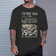 71 歳の誕生日、1954 年以来、クラシックカー、71 歳 Tシャツ 彼への贈り物